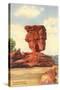 Balanced Rock, Garden of the Gods, Colorado-null-Stretched Canvas