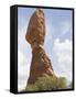 Balanced Rock-null-Framed Stretched Canvas