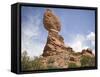 Balanced Rock-null-Framed Stretched Canvas