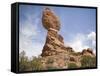 Balanced Rock-null-Framed Stretched Canvas