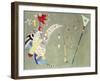 Balancement (1942)-Wassily Kandinsky-Framed Art Print