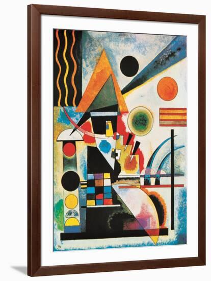 Balancement-Wassily Kandinsky-Framed Art Print