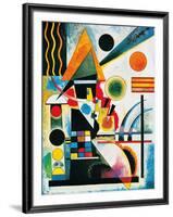 Balancement-Wassily Kandinsky-Framed Art Print