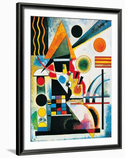 Balancement-Wassily Kandinsky-Framed Art Print