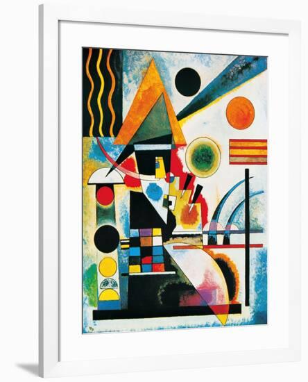 Balancement-Wassily Kandinsky-Framed Art Print