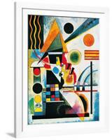 Balancement-Wassily Kandinsky-Framed Art Print