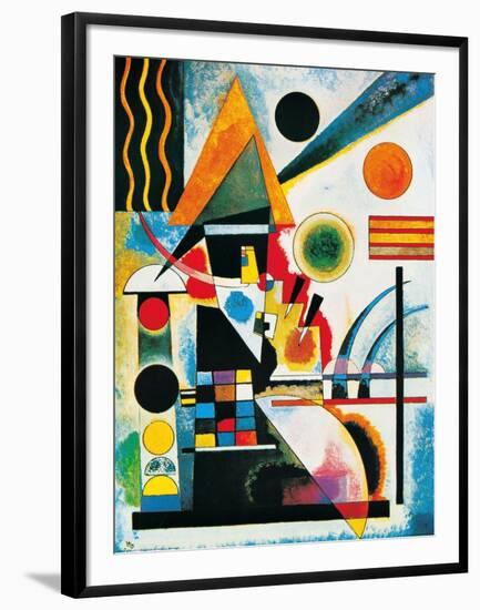 Balancement-Wassily Kandinsky-Framed Art Print