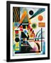 Balancement-Wassily Kandinsky-Framed Art Print