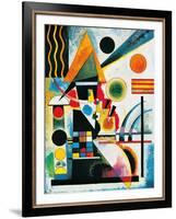 Balancement-Wassily Kandinsky-Framed Art Print