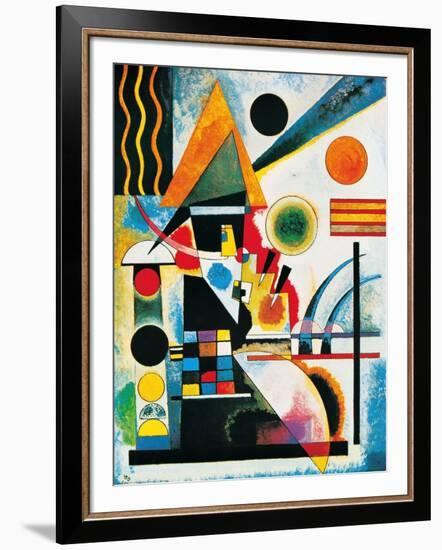 Balancement-Wassily Kandinsky-Framed Art Print