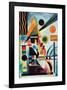 Balancement-Wassily Kandinsky-Framed Premium Giclee Print