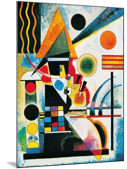 Balancement-Wassily Kandinsky-Mounted Print
