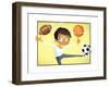 Balancing Act - Humpty Dumpty-James Rhinehelder-Framed Giclee Print