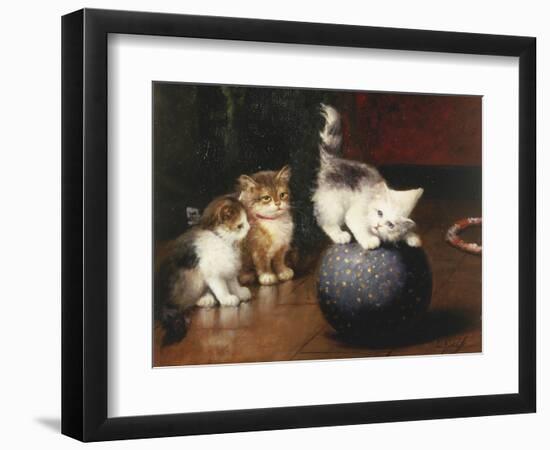 Balancing Act-Leon Charles Huber-Framed Premium Giclee Print