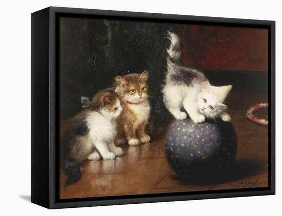 Balancing Act-Leon Charles Huber-Framed Stretched Canvas