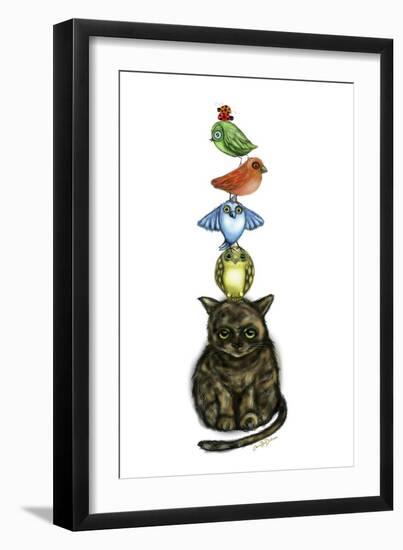 Balancing Act-Cherie Roe Dirksen-Framed Giclee Print