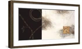 Balancing Bamboo I-Arleigh Wood-Framed Giclee Print