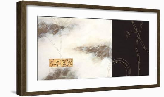 Balancing Bamboo II-Arleigh Wood-Framed Giclee Print