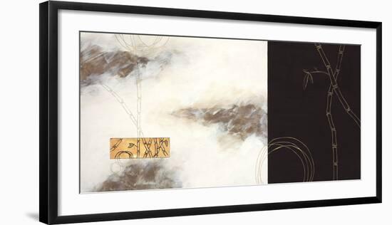 Balancing Bamboo II-Arleigh Wood-Framed Giclee Print