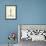 Balancing Cat-Jazzberry Blue-Framed Art Print displayed on a wall
