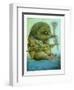 Balancing Hedgehog and Friends-Wayne Anderson-Framed Premium Giclee Print