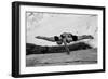 Balancing pair of gymnasts, Overton, Nevada, USA-Pete Saloutos-Framed Photographic Print