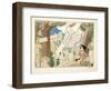 Balancoire, from Sports & Divertissements, Pub. 1914 (Pochoir Print)-Charles Martin-Framed Giclee Print