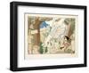 Balancoire, from Sports & Divertissements, Pub. 1914 (Pochoir Print)-Charles Martin-Framed Giclee Print