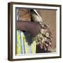 Balangida Lelu, Northern Tanzania;The Finery of a Datoga Woman;-Nigel Pavitt-Framed Photographic Print