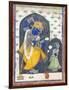 Balarama with Consort-null-Framed Art Print