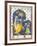 Balarama with Consort-null-Framed Art Print