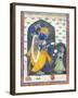 Balarama with Consort-null-Framed Art Print