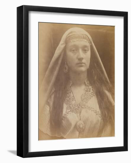 Balaustion, October 1871-Julia Margaret Cameron-Framed Premium Photographic Print