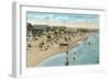 Balboa Beach-null-Framed Art Print