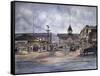 Balboa By Moonlight, Ca 1920-Stanton Manolakas-Framed Stretched Canvas