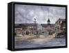 Balboa By Moonlight, Ca 1920-Stanton Manolakas-Framed Stretched Canvas