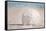 Balboa Island, California - Sand Dollar and Beach-Lantern Press-Framed Stretched Canvas