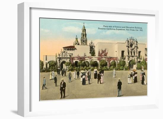 Balboa Park, Panama California Exposition, San Diego, California-null-Framed Art Print