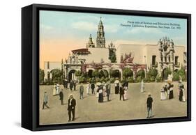 Balboa Park, Panama California Exposition, San Diego, California-null-Framed Stretched Canvas