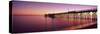 Balboa Pier at Sunset, Newport Beach, Orange County, California, Usa-null-Stretched Canvas