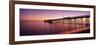 Balboa Pier at Sunset, Newport Beach, Orange County, California, Usa-null-Framed Photographic Print