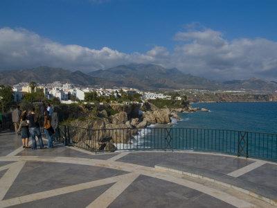 'Balcon De Europa, Nerja, Costa Del Sol, Andalucia, Spain ...