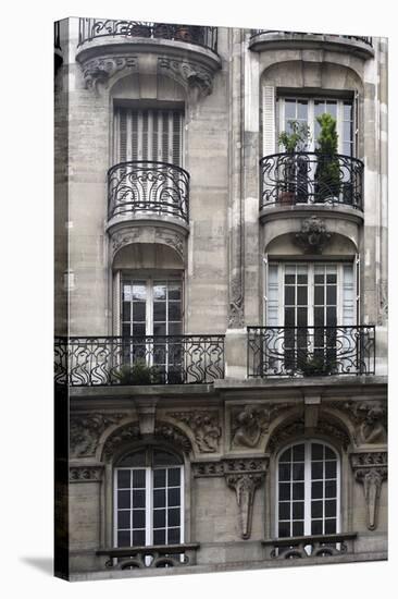 Balcon Parisien I-Tony Koukos-Stretched Canvas