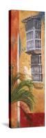 Balcones De Cartagena I-Patricia Pinto-Stretched Canvas