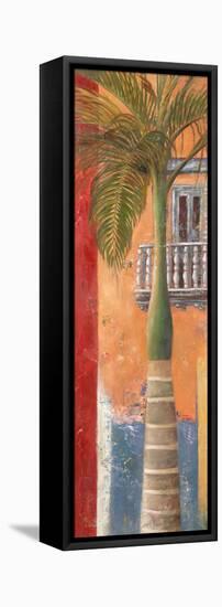 Balcones De Cartagena II-Patricia Pinto-Framed Stretched Canvas