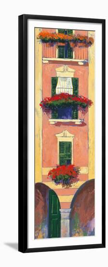 Balconi liguri III-Daniela Corallo-Framed Premium Giclee Print