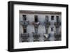 Balconies of a Dilapidated Apartment Building, Havana Centro, Cuba-Lee Frost-Framed Photographic Print