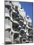 Balconies on the Casa Mila, a Gaudi House, in Barcelona, Cataluna, Spain-Nigel Francis-Mounted Photographic Print