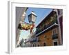 Balconies on Typical Street in the Old Town, San Juan, Puerto Rico, Central America-Ken Gillham-Framed Photographic Print