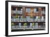 Balconies overlooking San Francisco Bay, Sausalito, California-Anna Miller-Framed Photographic Print